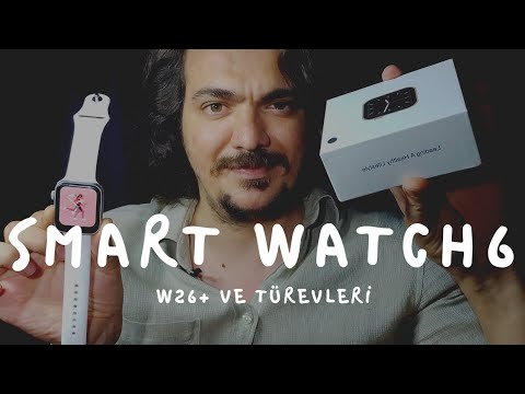 Watch 26 Plus Akıllı Saat, Apple Watch 6 Replikası. Kutu Açılımı ve İnceleme